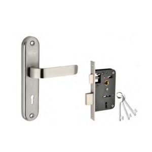 SMH 1013 – Stainless Steel Mortise Handle Lock Set