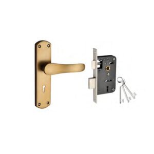 IMH 7006 KY – Iron Mortise Handle Lock Set for Main & Bedroom Doors