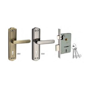 IMH 305 – Iron Mortise Handle Lock Set for Doors