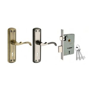 IMH 306 – Premium Iron Mortise Handle Lock Set