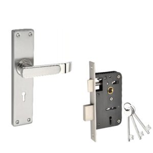 SMH 1015 – Stainless Steel Mortise Handle Lock Set